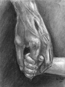 Jesus Holding Child Hand